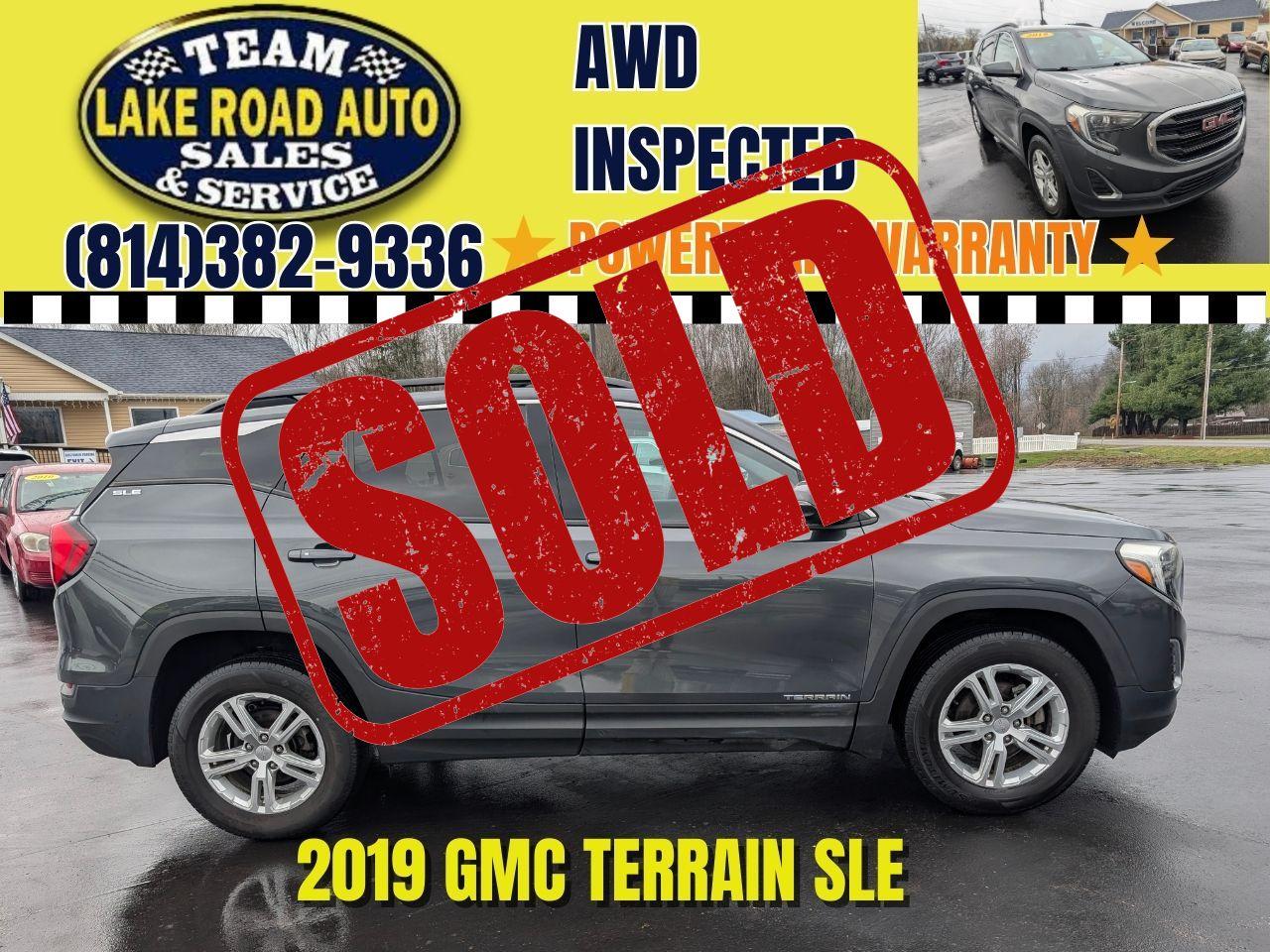 2019 GMC Terrain AWD 4dr SLE