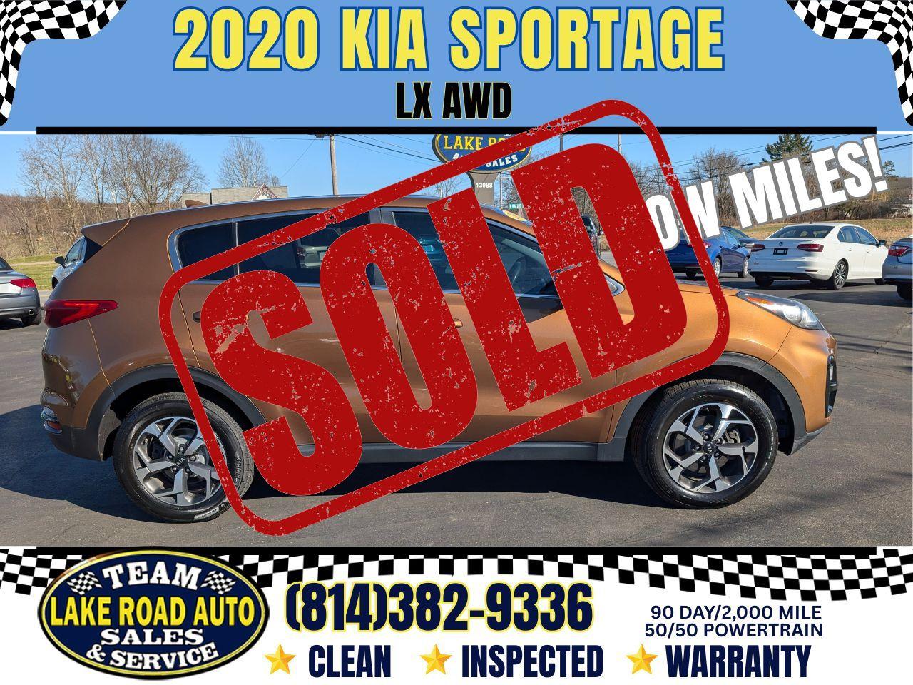 2020 Kia Sportage LX AWD