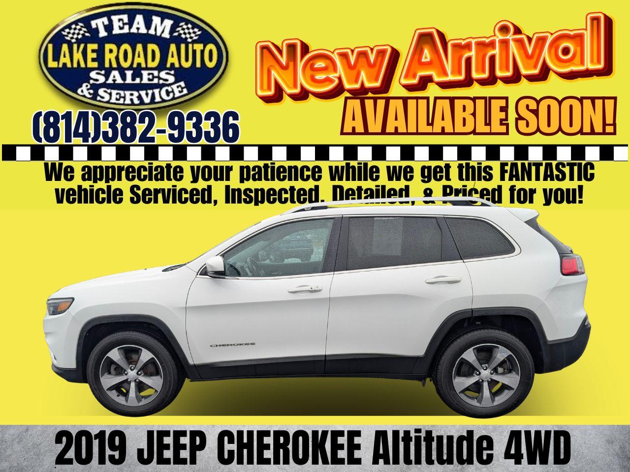 2019 Jeep Cherokee Altitude 4x4