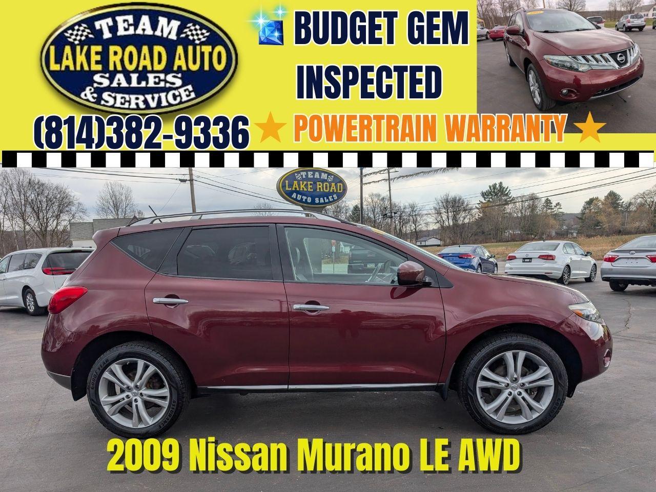 2009 Nissan Murano AWD 4dr LE