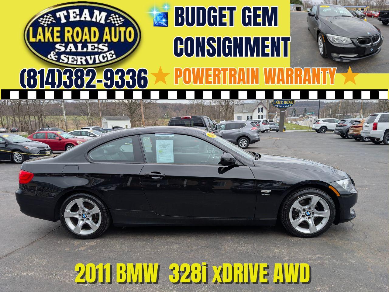 2011 BMW 3 Series 2dr Cpe 328i xDrive AWD