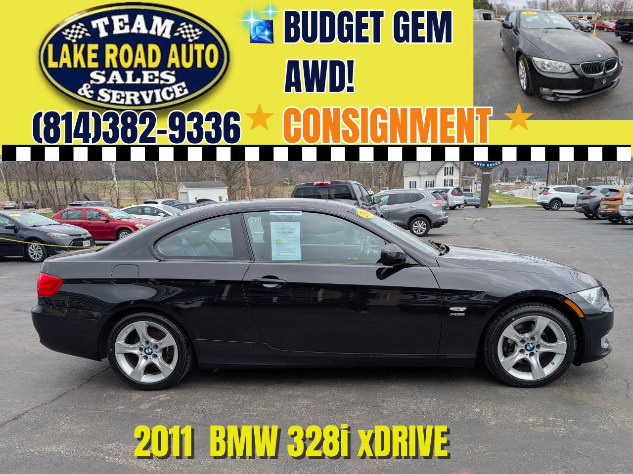 2011 BMW 3 Series 2dr Cpe 328i xDrive AWD