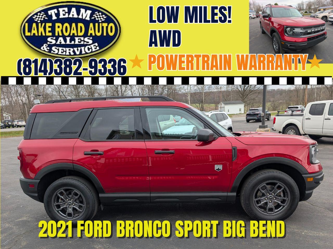 2021 Ford Bronco Sport Big Bend 4x4