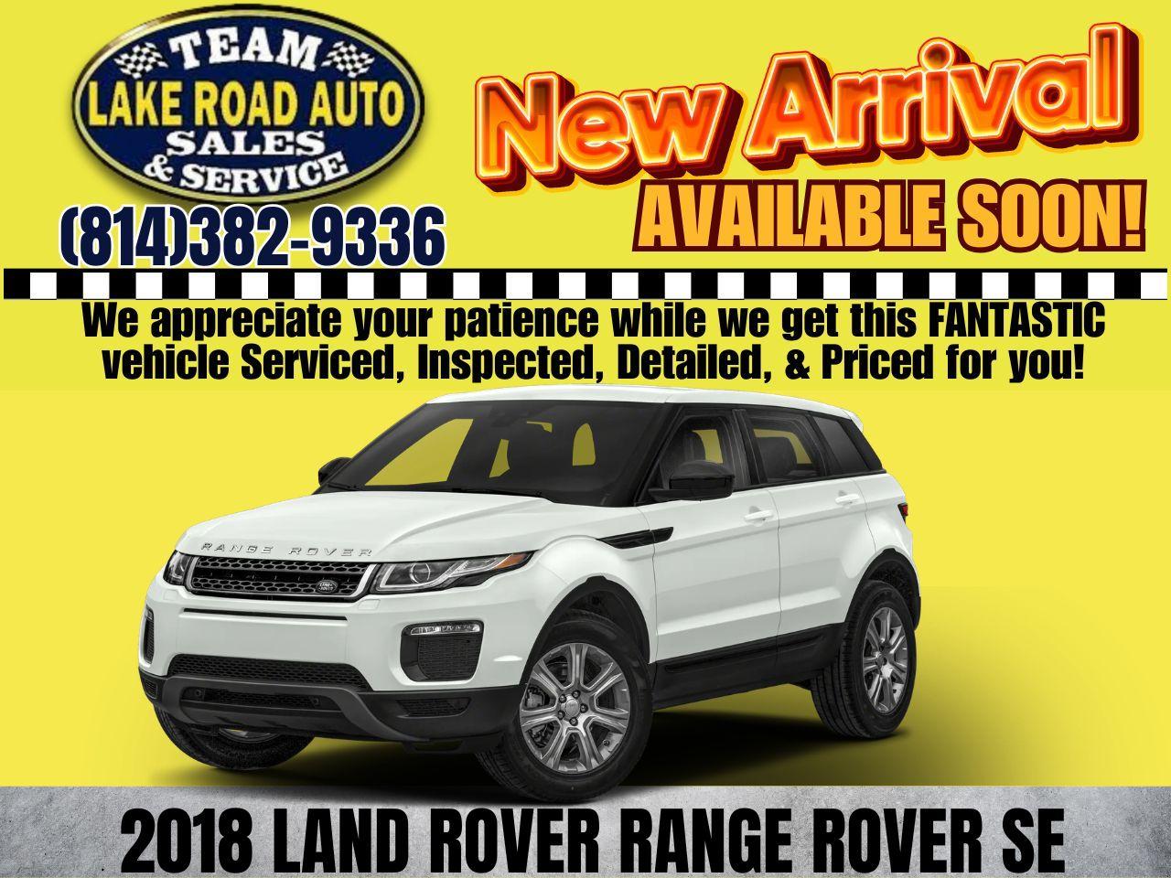2018 Land Rover Range Rover Evoque 5 Door SE