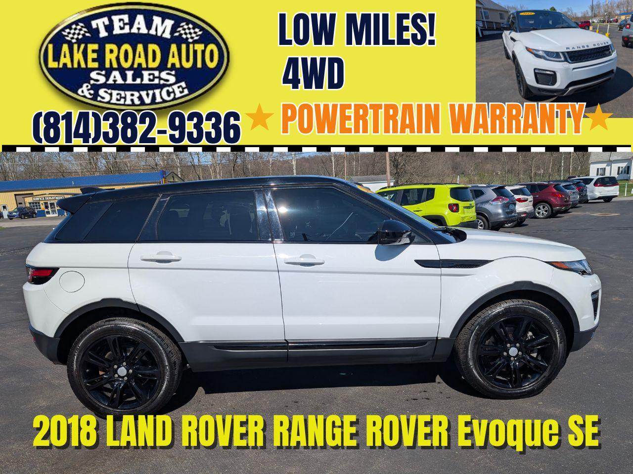 2018 Land Rover Range Rover Evoque 5 Door SE