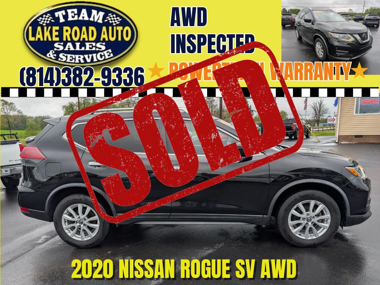 2020 Nissan Rogue AWD SV