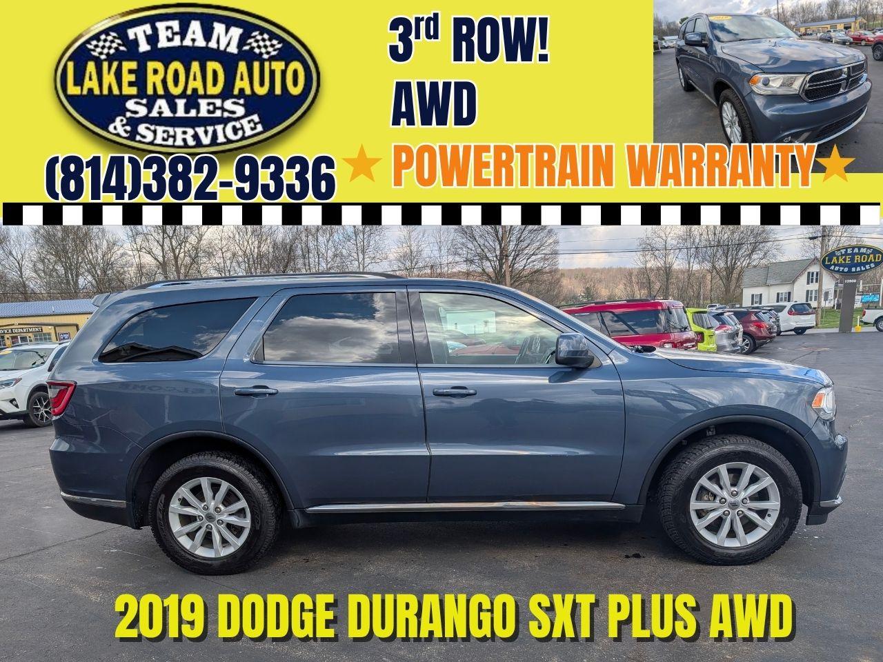 2019 Dodge Durango SXT Plus AWD