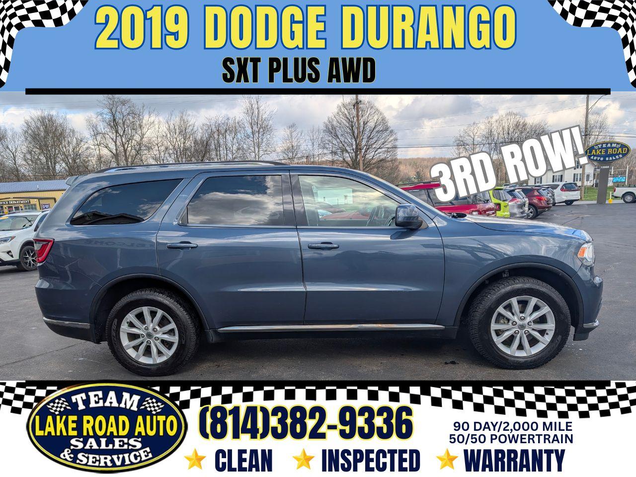 2019 Dodge Durango SXT Plus AWD