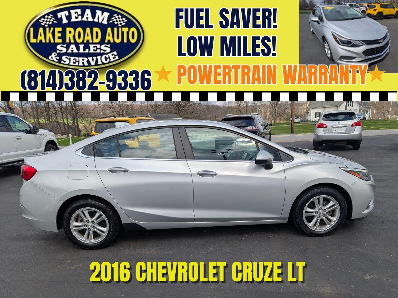 2016 Chevrolet Cruze 4dr Sdn Auto LT