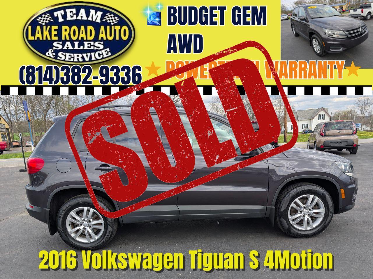 2016 Volkswagen Tiguan SE