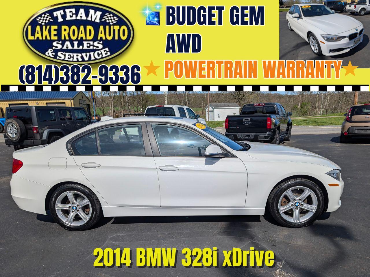 2014 BMW 3 Series 4dr Sdn 328i xDrive AWD SULEV