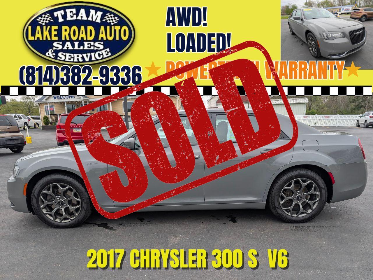 2017 Chrysler 300 300S AWD