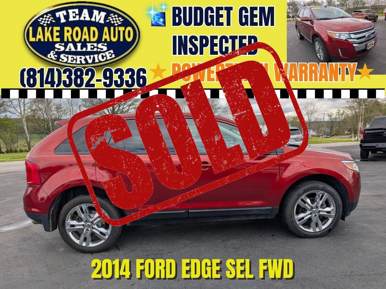 2014 Ford Edge 4dr SEL FWD