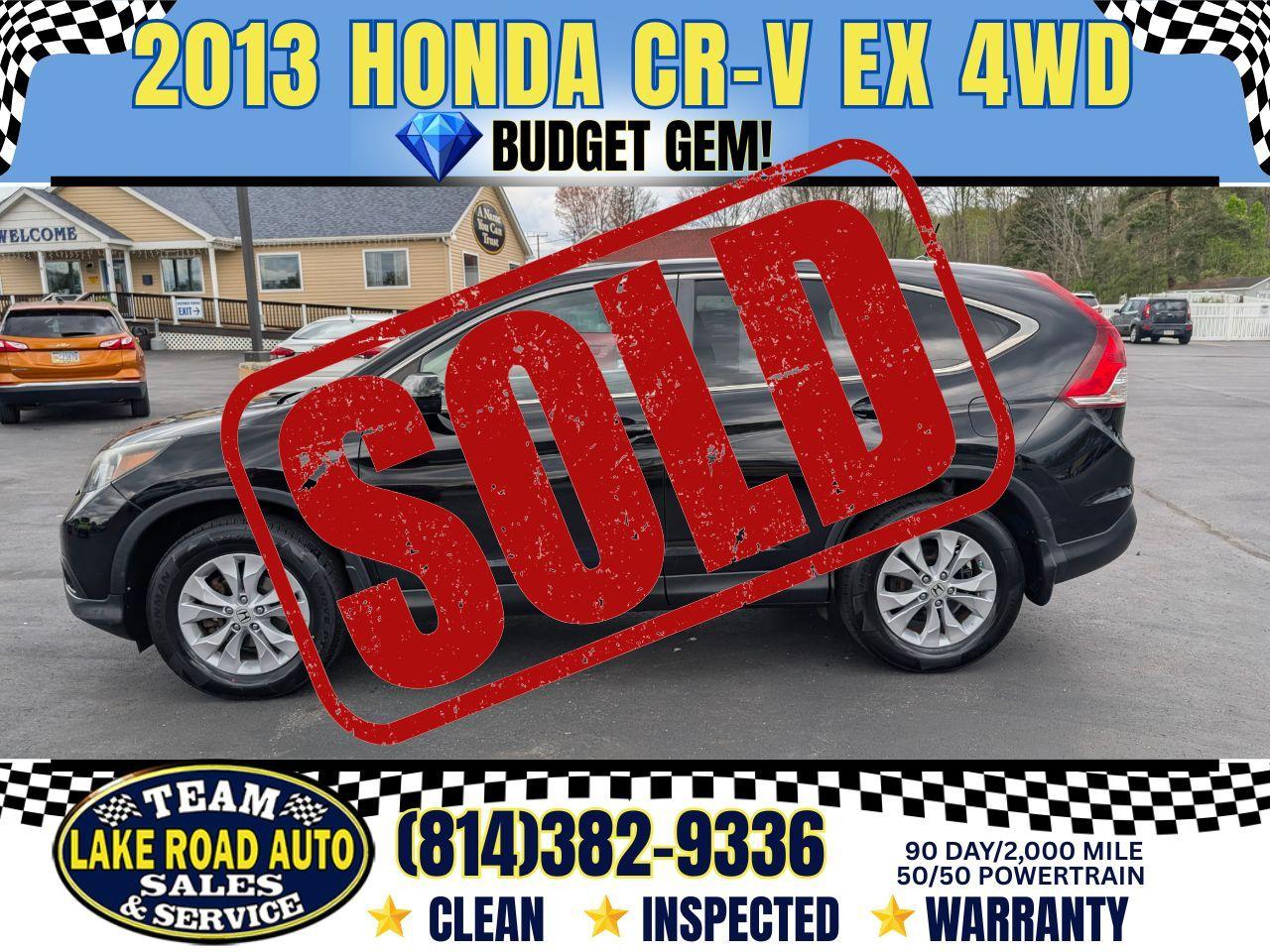 2013 Honda CR-V AWD 5dr EX