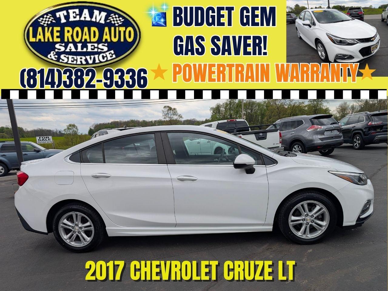 2017 Chevrolet Cruze 4dr Sdn 1.4L LT w/1SD