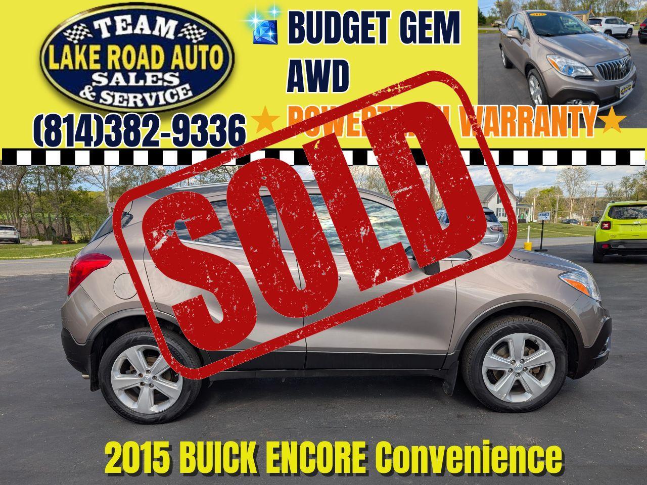 2015 Buick Encore AWD 4dr Convenience