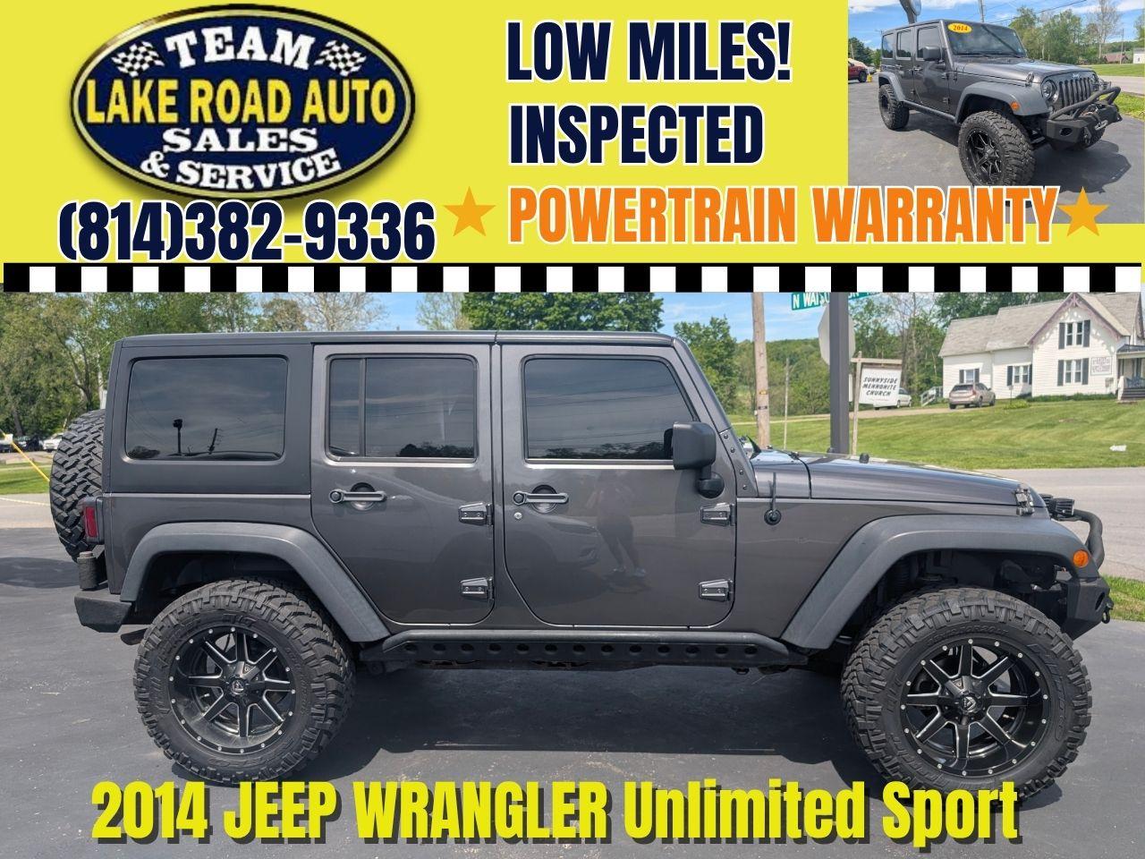 2014 Jeep Wrangler Unlimited 4WD 4dr Sport