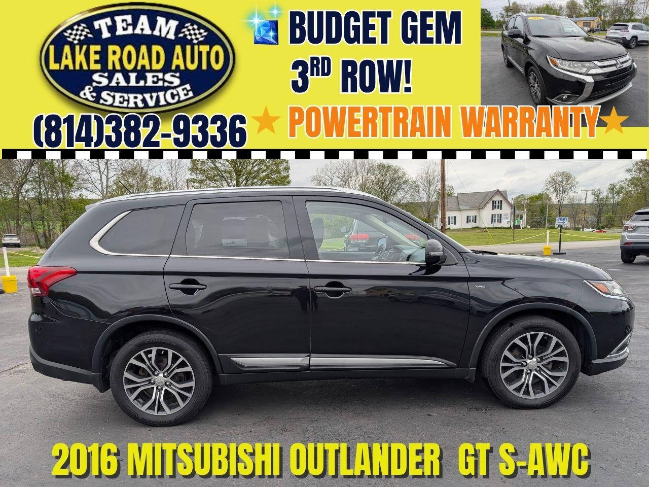 2016 Mitsubishi Outlander AWC 4dr GT