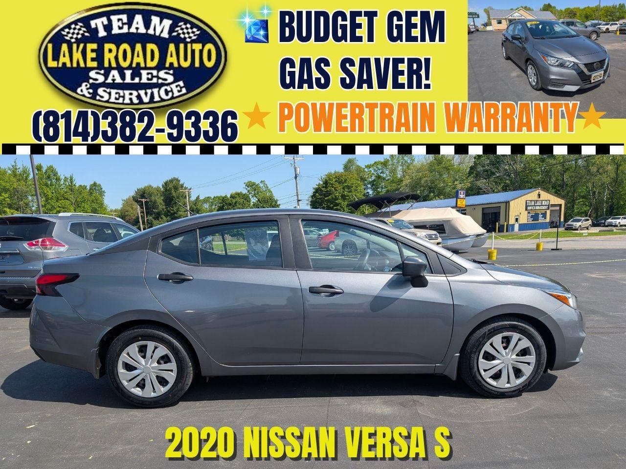 2020 Nissan Versa S CVT