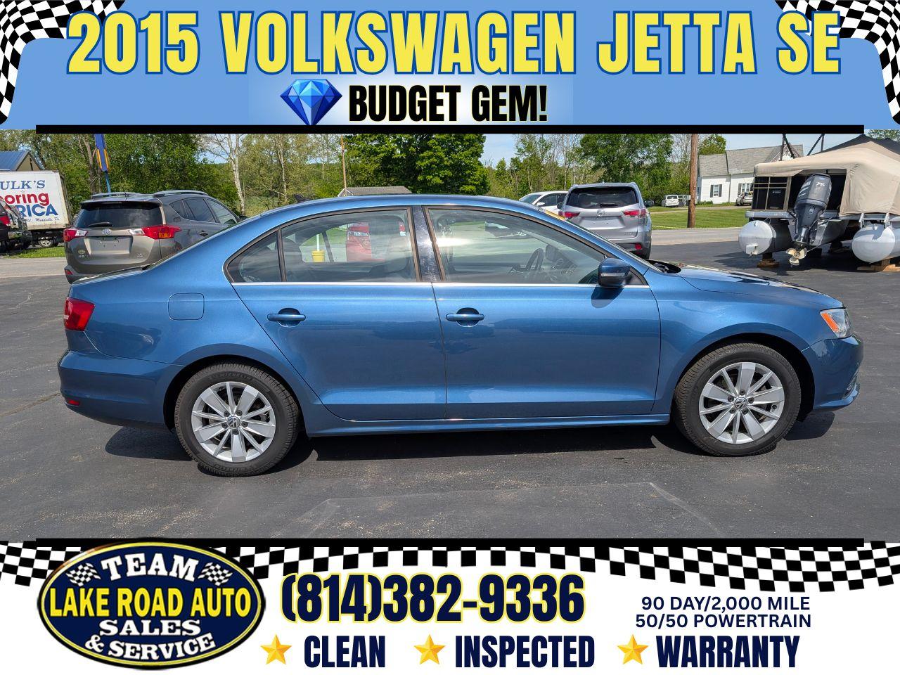 2015 Volkswagen Jetta Sedan 4dr Auto 1.8T SE PZEV