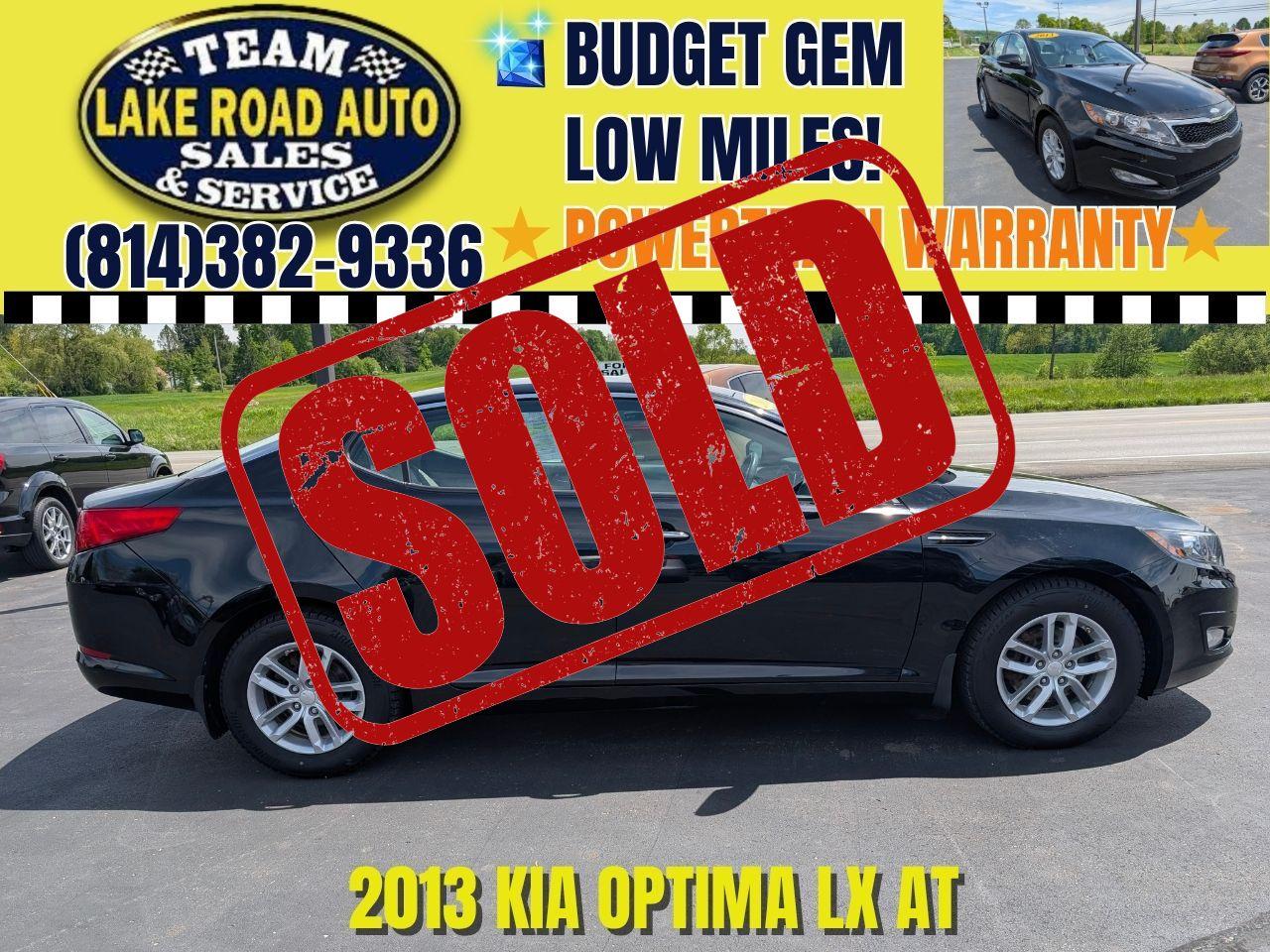 2013 Kia Optima 4dr Sdn LX