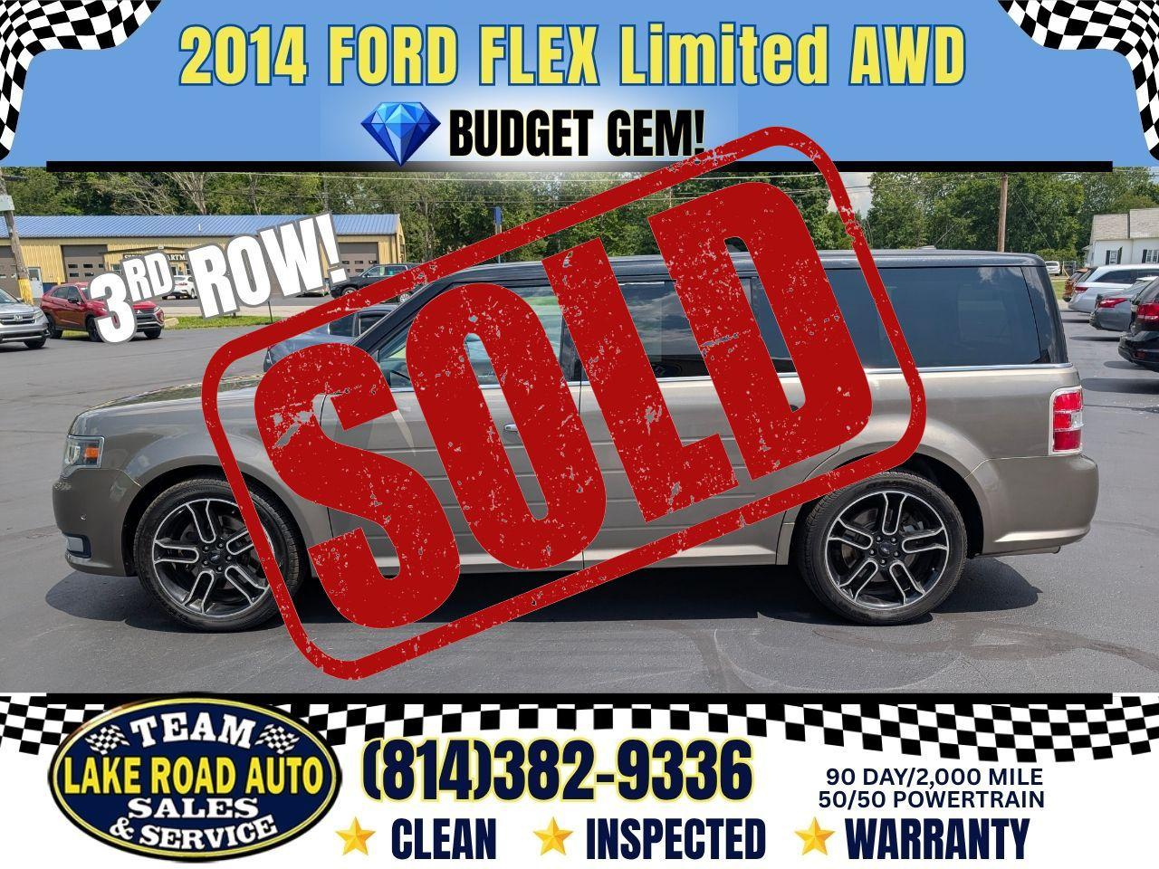 2014 Ford Flex 4dr Limited AWD w/EcoBoost