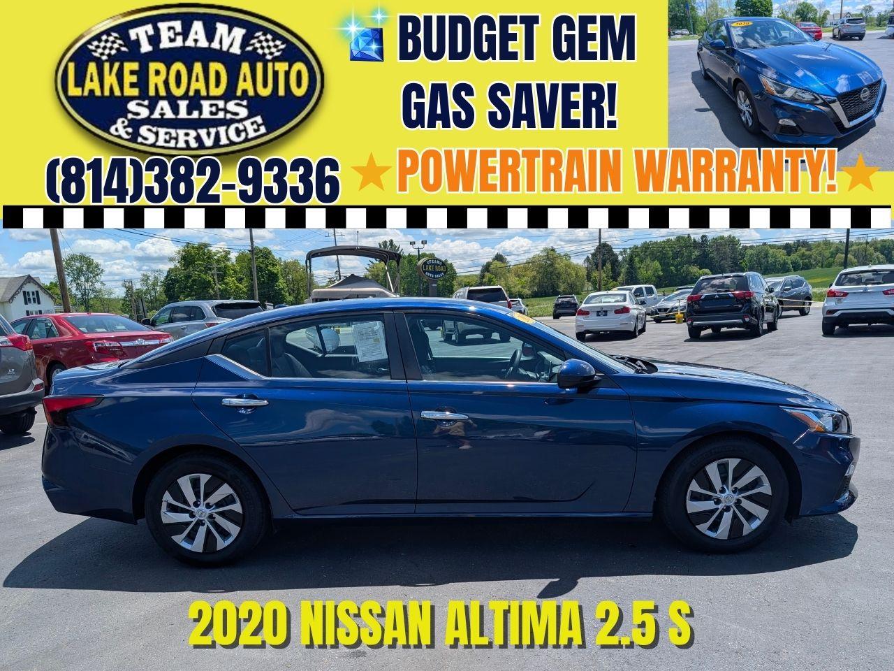 2020 Nissan Altima 2.5 S Sedan