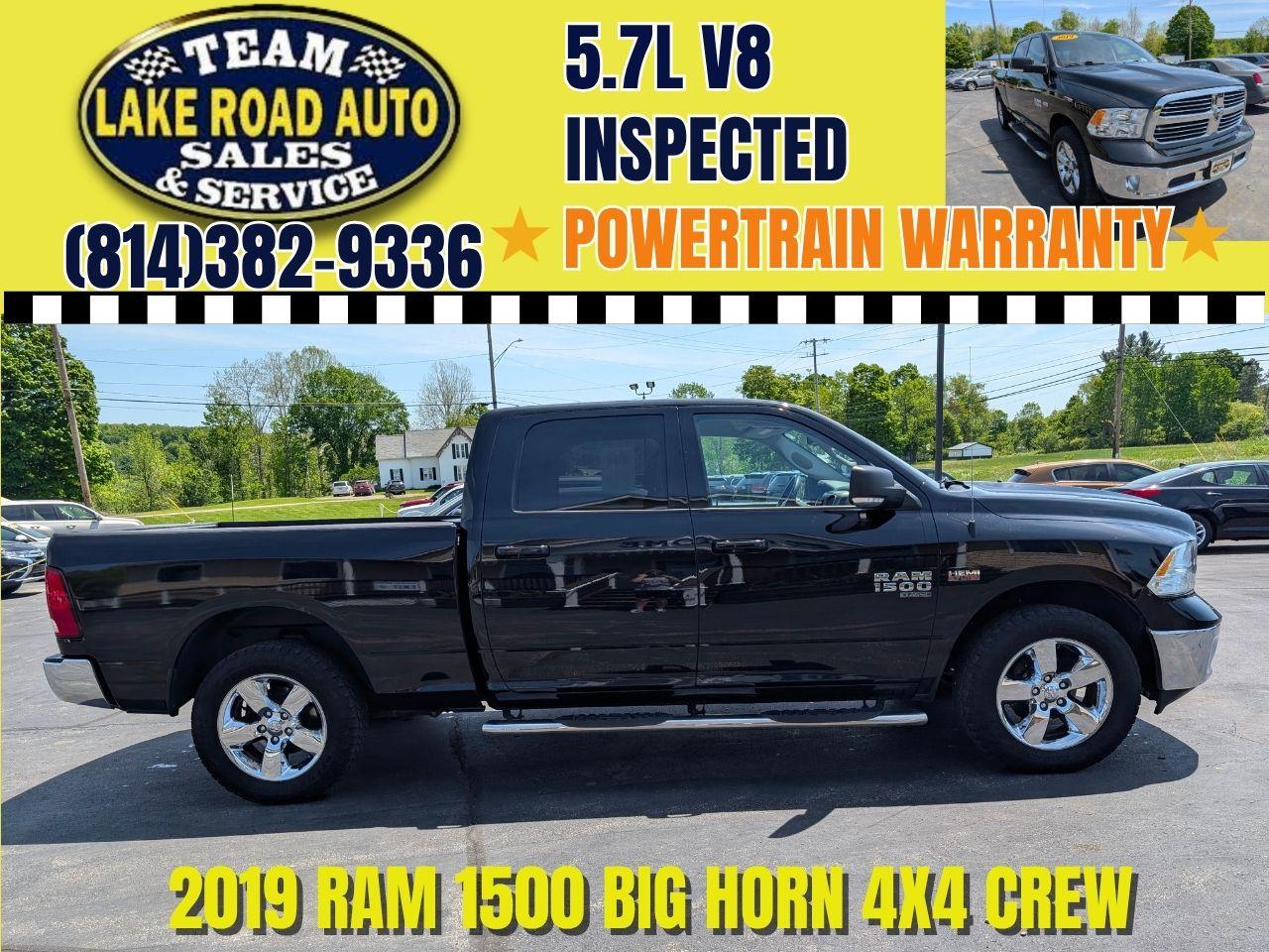 2019 RAM 1500 Classic Big Horn 4x4 Crew Cab