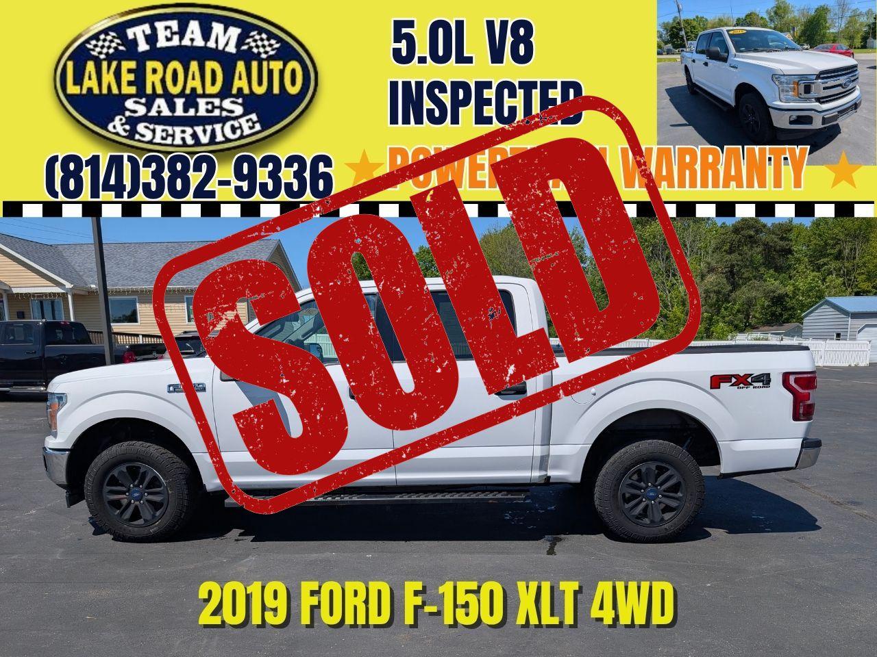 2019 Ford F-150 XLT 4WD SuperCrew
