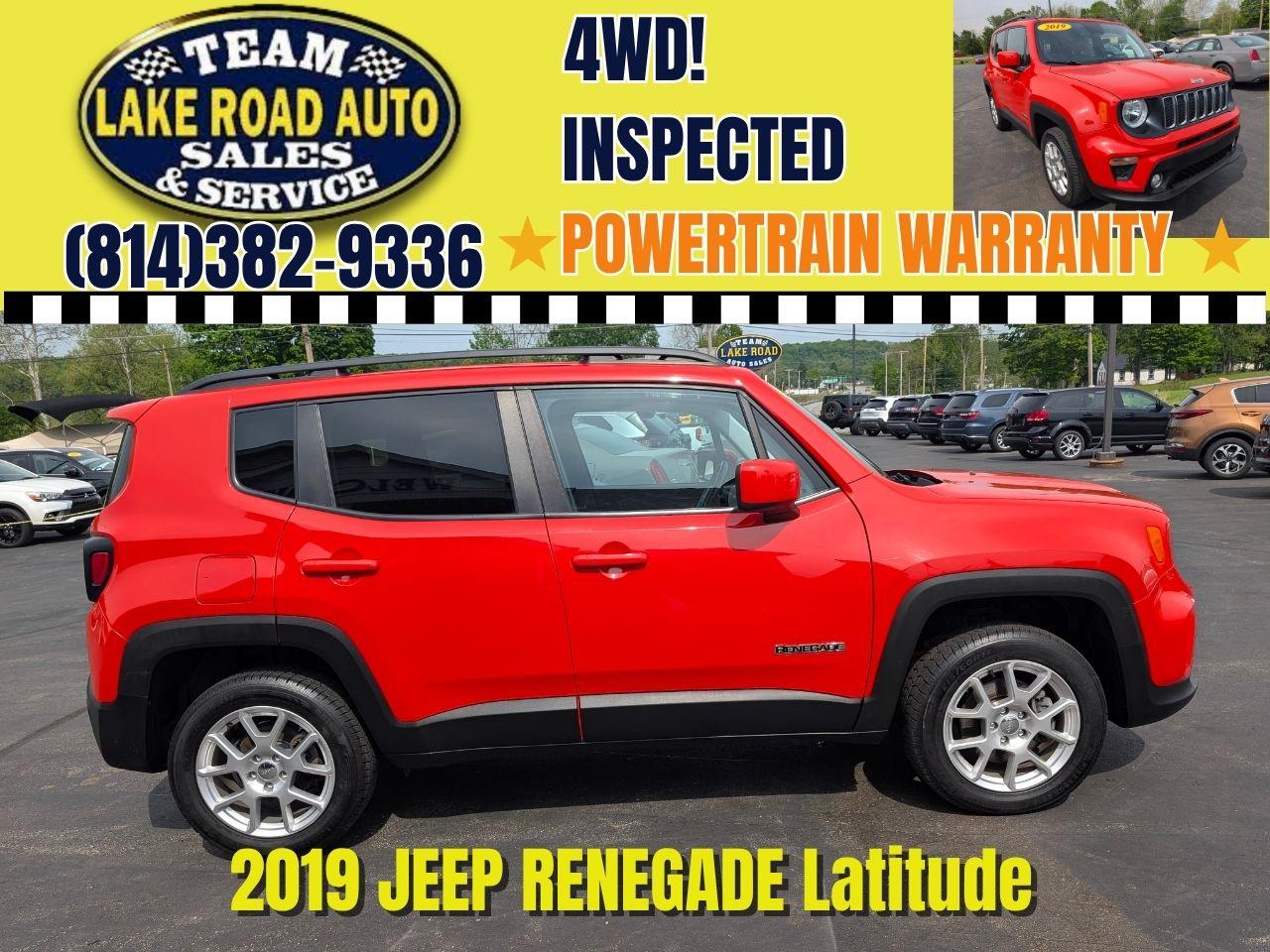 2019 Jeep Renegade Latitude 4x4