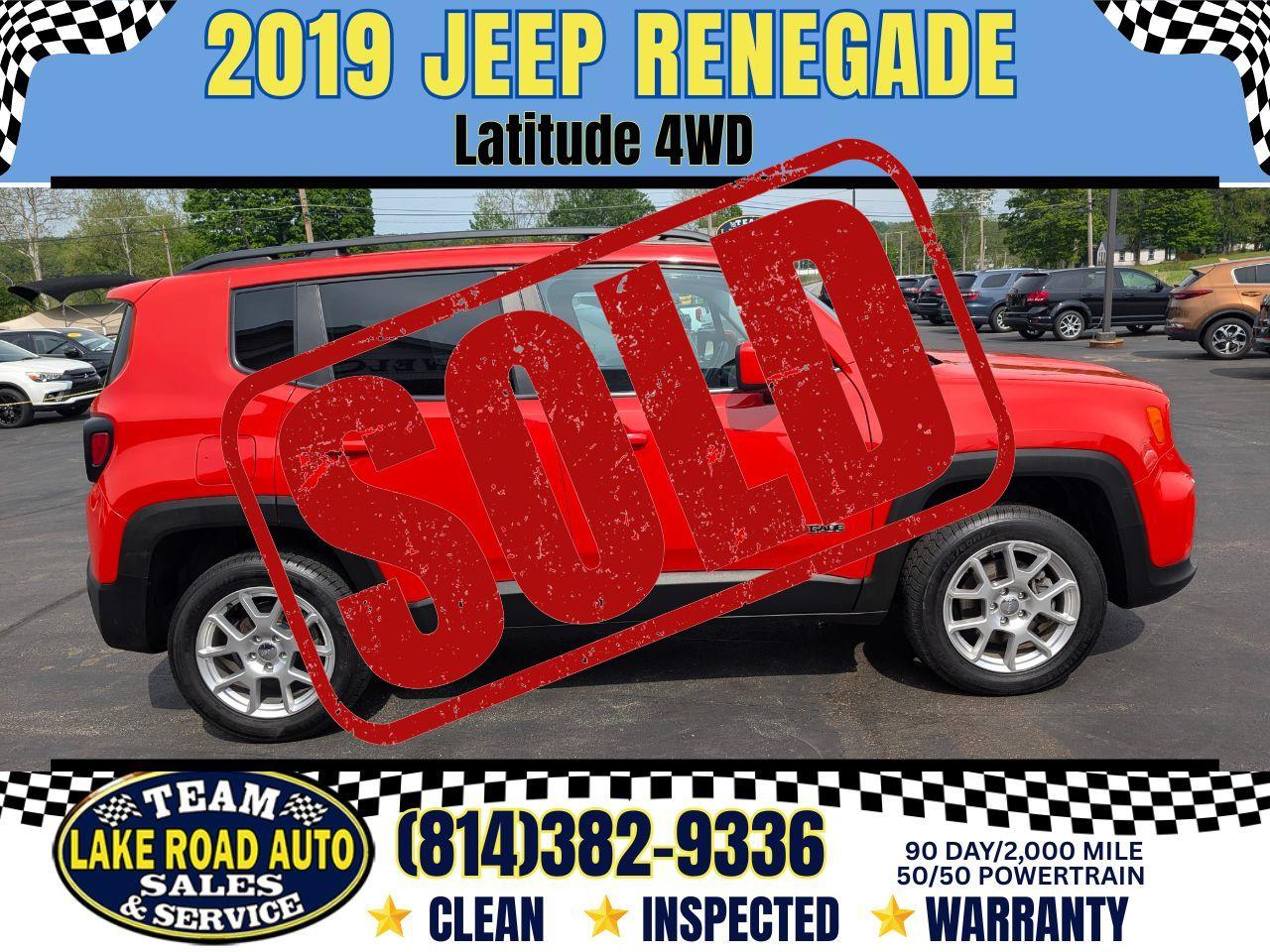 2019 Jeep Renegade Latitude 4x4