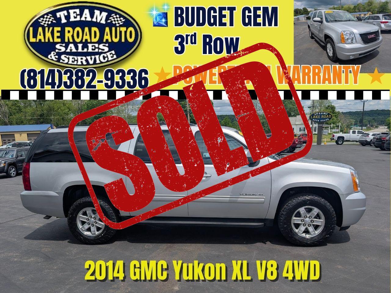 2014 GMC Yukon XL 4WD 4dr SLE
