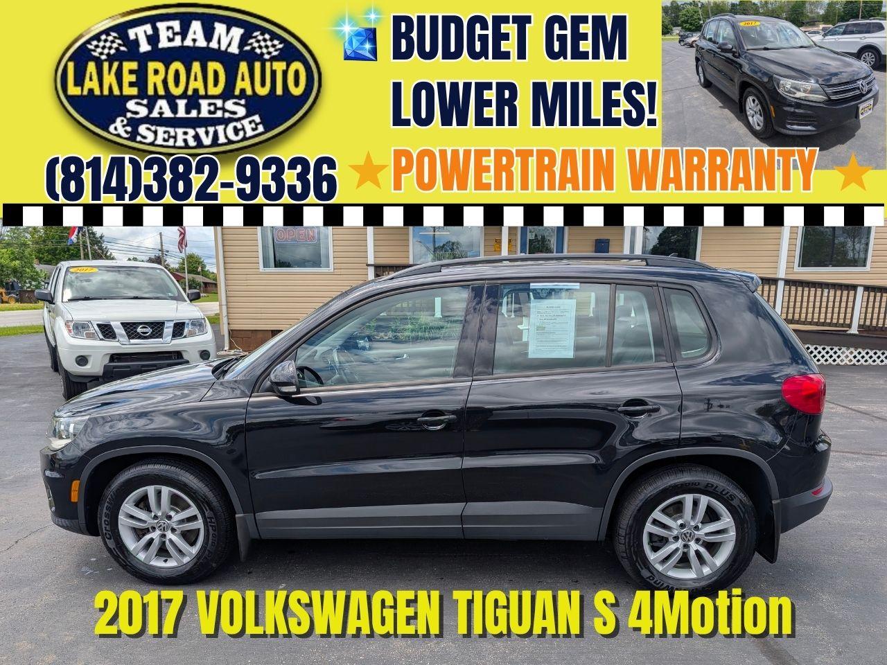 2017 Volkswagen Tiguan 2.0T S 4MOTION