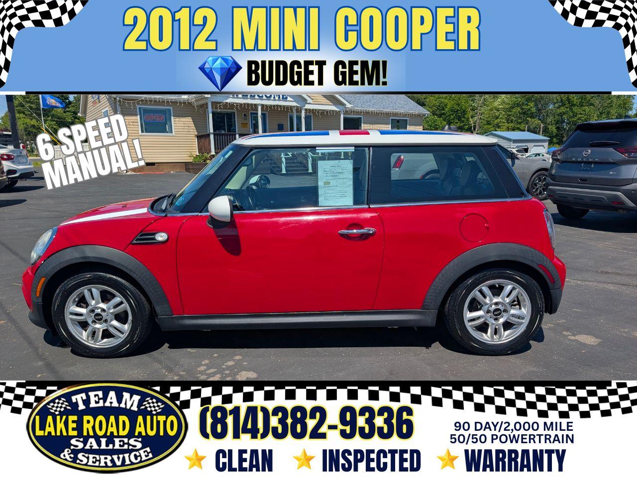  2012 MINI Cooper Base   