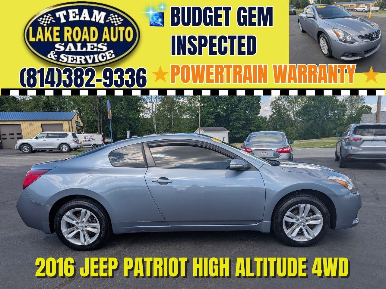 2010 Nissan Altima 2dr Cpe I4 CVT 2.5 S