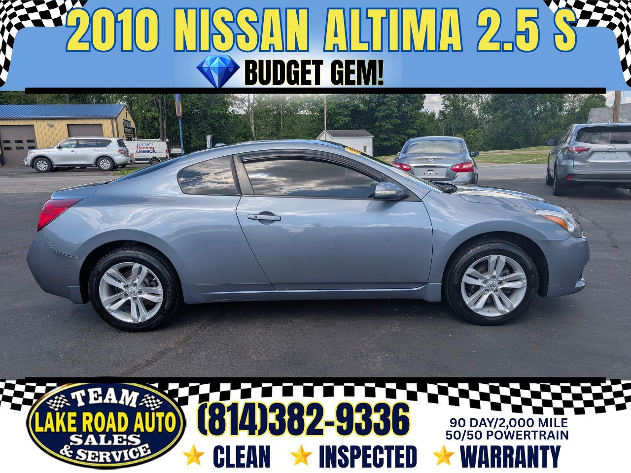 2010 Nissan Altima 2dr Cpe I4 CVT 2.5 S