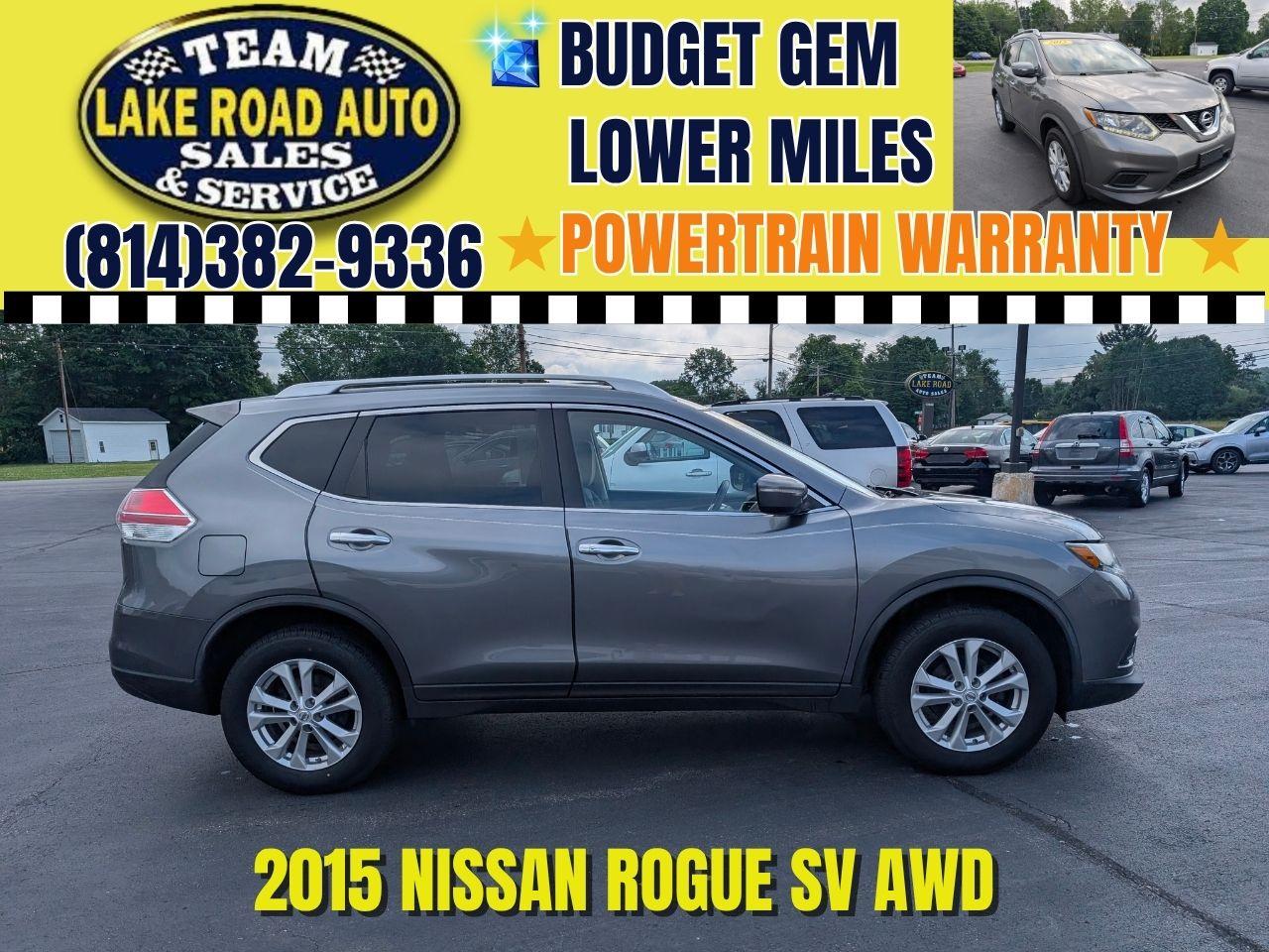 2015 Nissan Rogue AWD 4dr SV