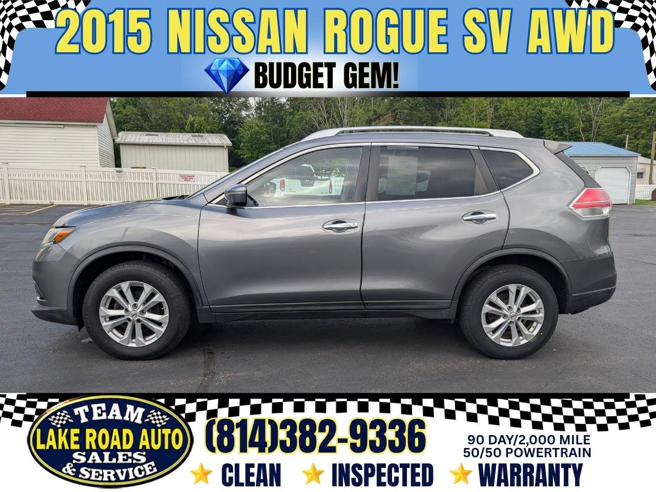 2015 Nissan Rogue AWD 4dr SV