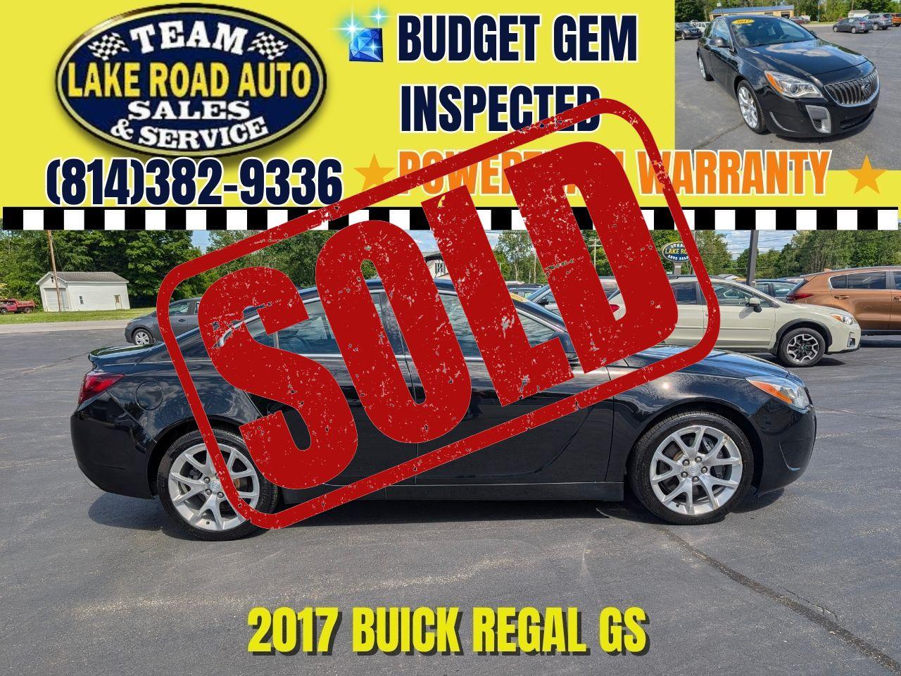2017 Buick Regal 4dr Sdn GS FWD