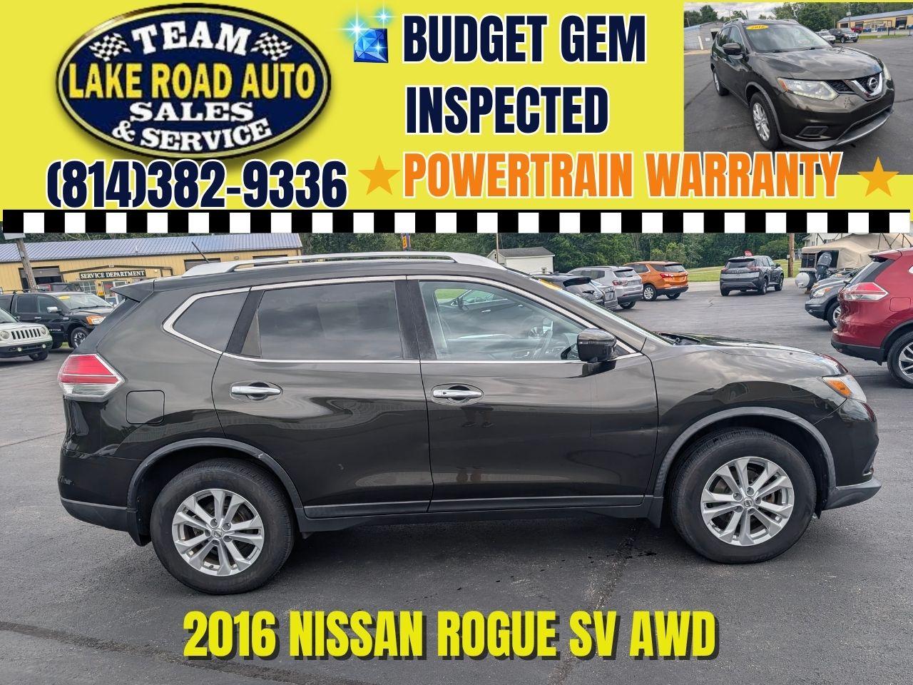 2016 Nissan Rogue AWD 4dr SV
