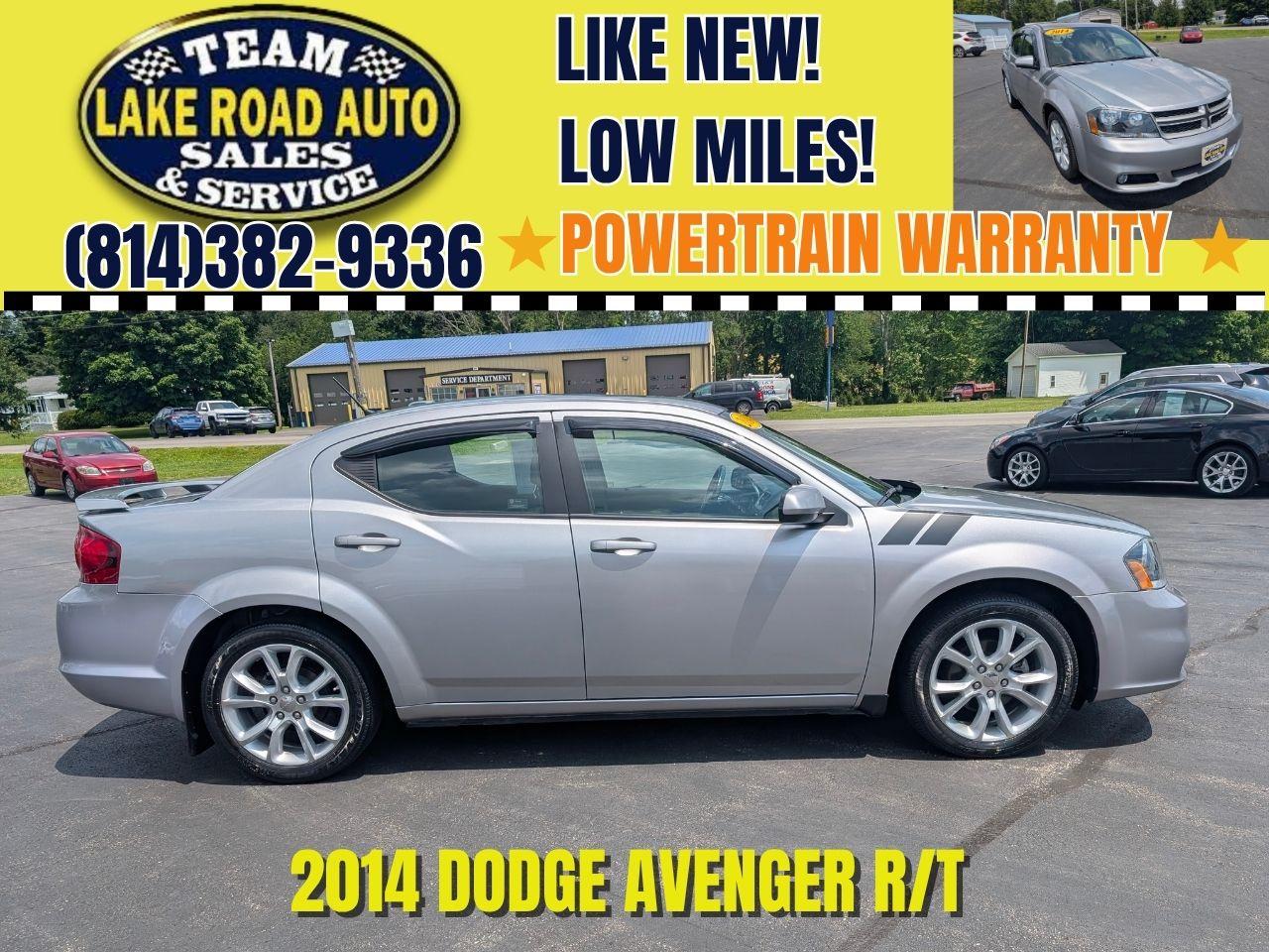 2014 Dodge Avenger 4dr Sdn R/T