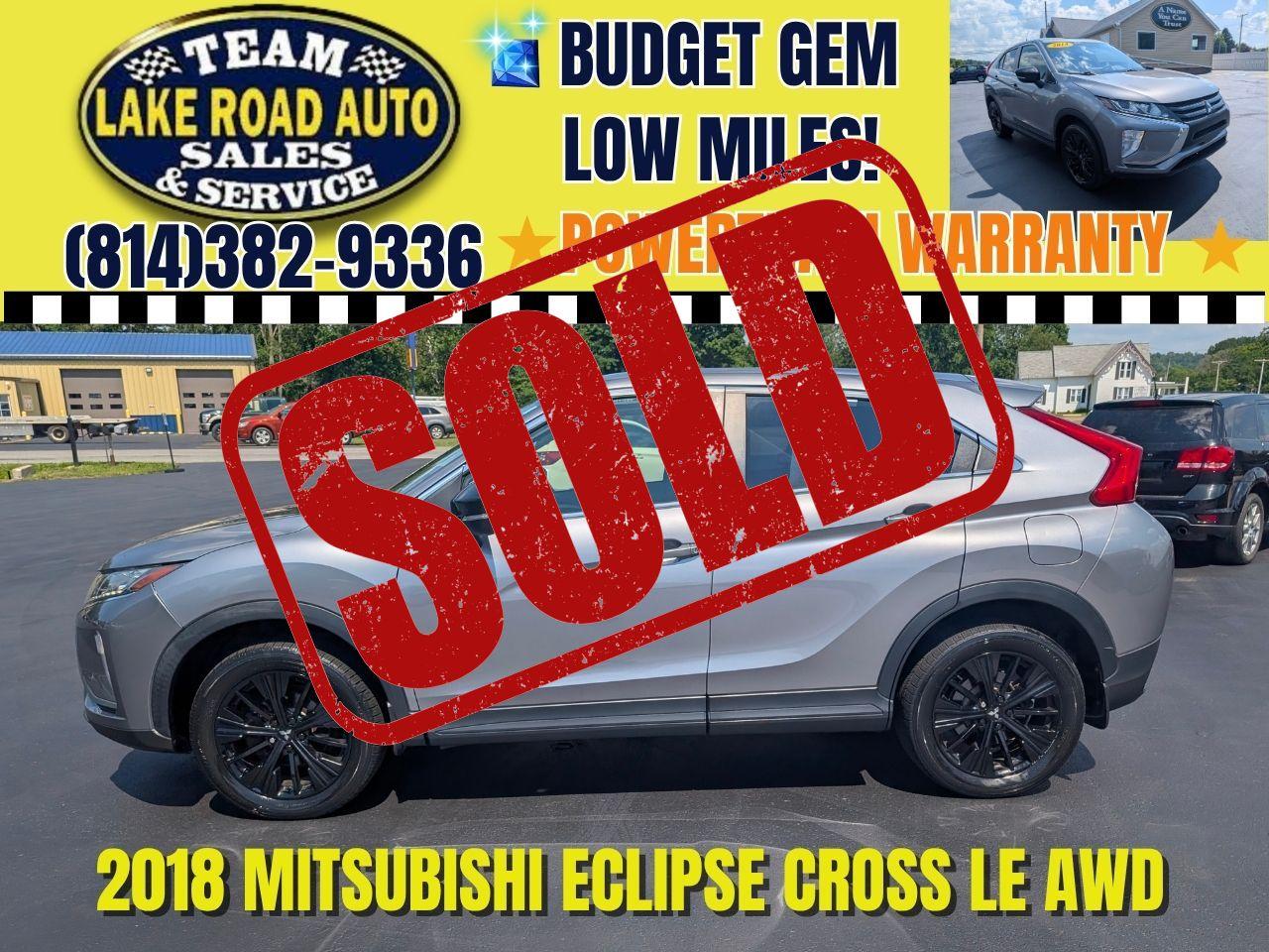 2018 Mitsubishi Eclipse Cross LE S-AWC
