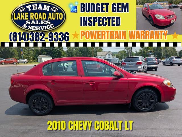Red 2010 Chevrolet Cobalt Sedan Front-Wheel Drive Automatic