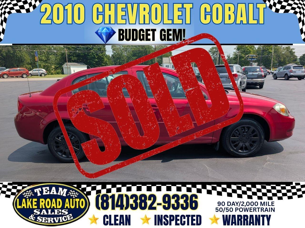2010 Chevrolet Cobalt 4dr Sdn LT w/1LT
