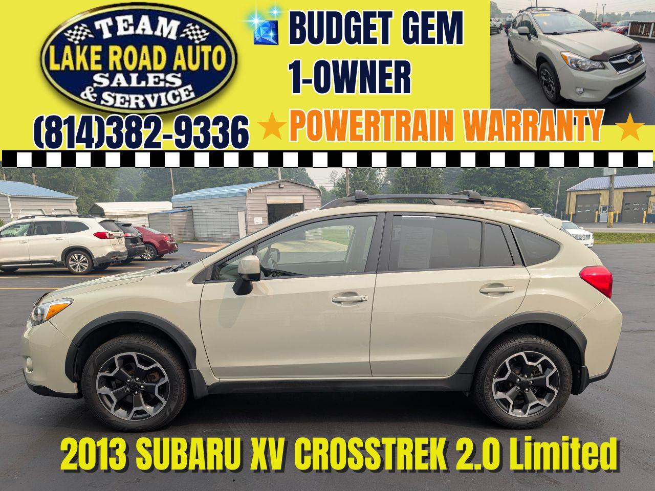 2013 Subaru XV Crosstrek 5dr Auto 2.0i Limited