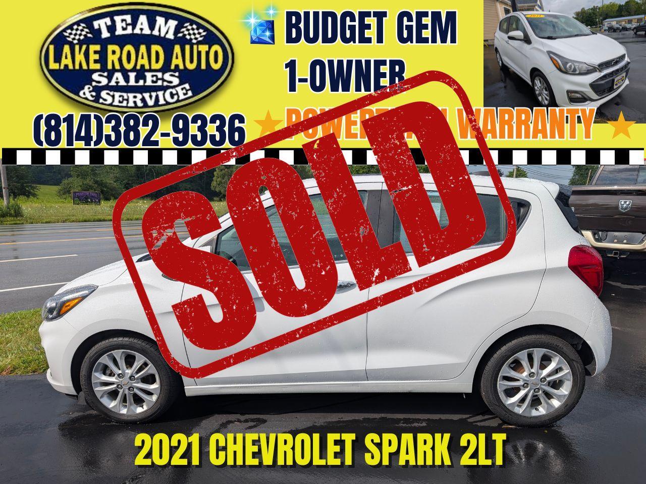 2021 Chevrolet Spark 4dr HB CVT 2LT