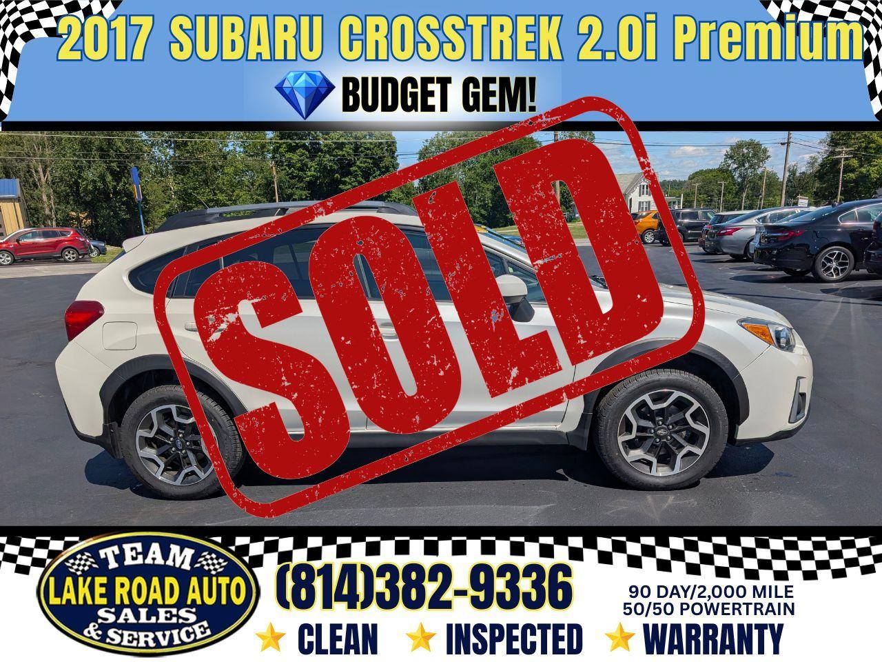 2017 Subaru Crosstrek 2.0i Premium CVT