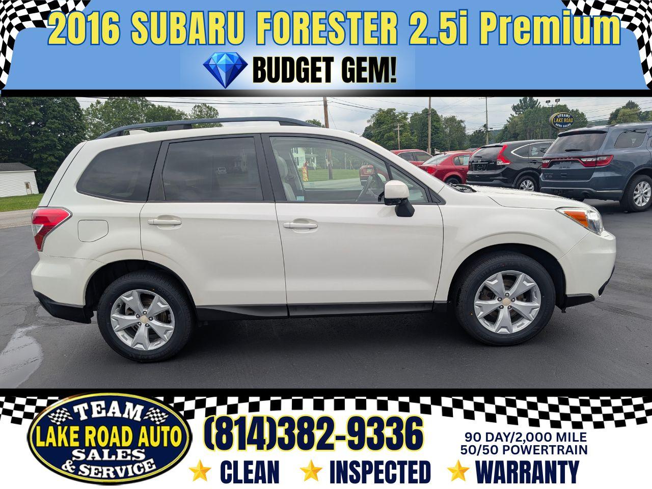 2016 Subaru Forester 4dr CVT 2.5i Premium PZEV