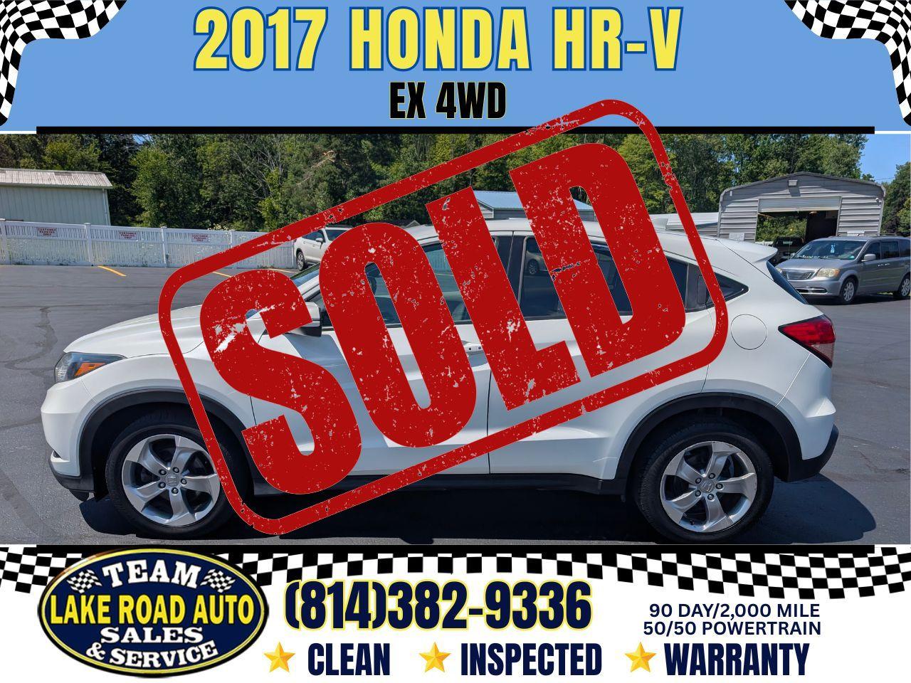 2017 Honda HR-V EX AWD CVT