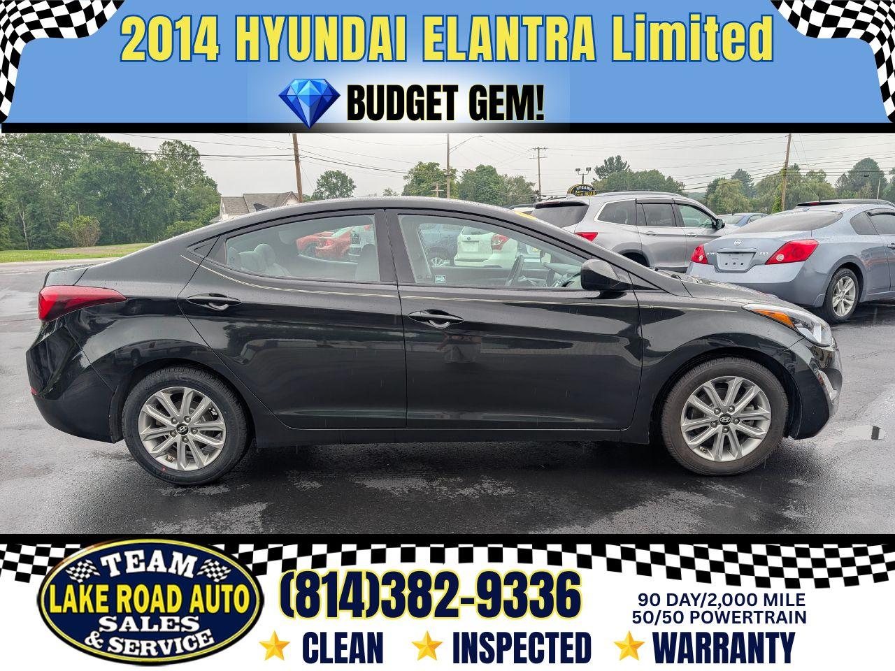 2014 Hyundai Elantra 4dr Sdn Auto SE (Alabama Plant)